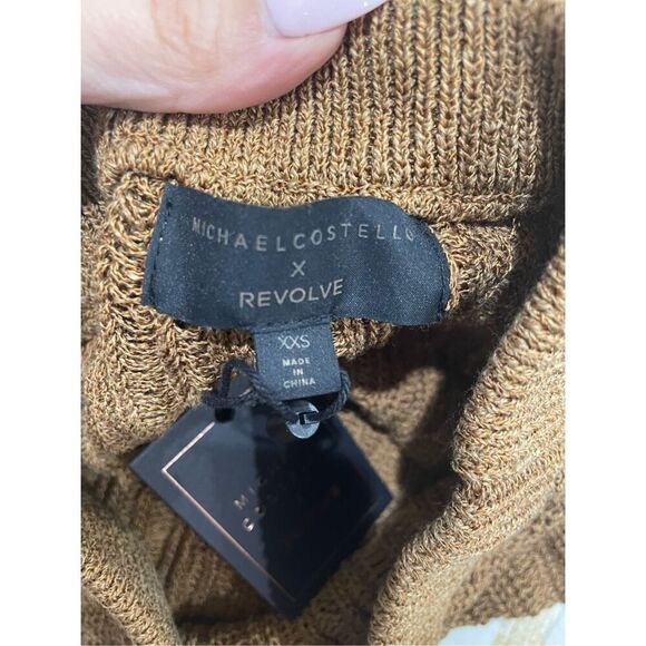 NWT REVOLVE Sylvan Maxi Skirt in Dark Sand Michael Costello - Picture 10 of 13